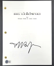 Jeff Bridges autograph signed The Big Lebowski movie script ~ Beckett BAS (A)