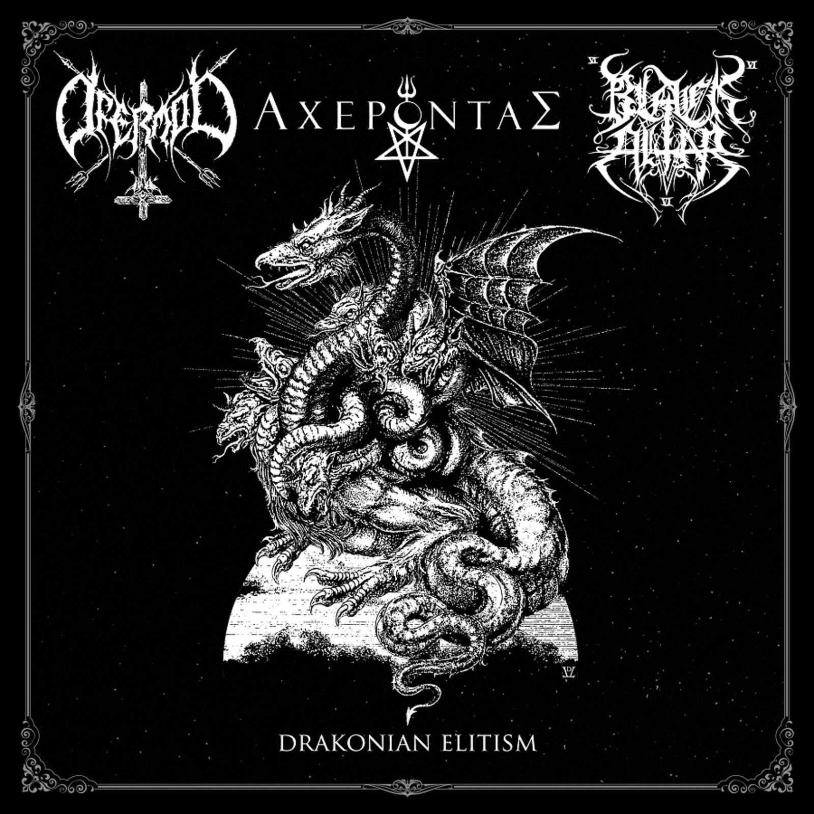 Ofermod/ Black Altar/ Acheront Drakonian Elitism CD ARTCD033 NEW