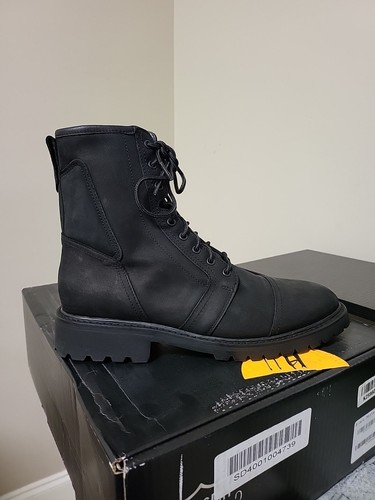 Thursday Boot Negro Mate Casa Moto B Hombre US Talla 9.5-T1