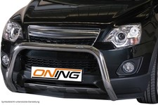 Frontb&uuml;gel Edelstahl f&uuml;r Opel Antara 2011- &Oslash;76mm mit Gutachten