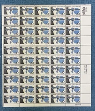 Scott #1557, 10c Space, Mariner 10, Mint sheet/50, LR #35989, MNH (R14-54)