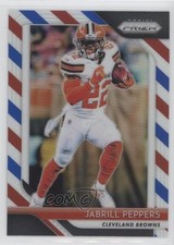 2018 Panini Prizm Red White & Blue Prizm Jabrill Peppers #151 0a3