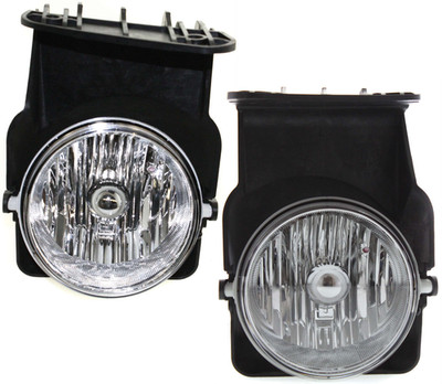 Fits SIERRA 03-04 FRONT FOG LAMP RH AND LH, Assembly, Halogen