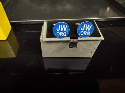 WATCHTOWER JW.ORG CUFFLINKS