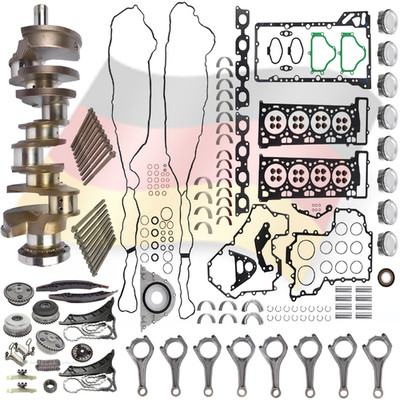 N63 4.4TT Engine Pistons Gasket Rebuild Kit w/ Crankshaft Rod Timing VVT For BMW
