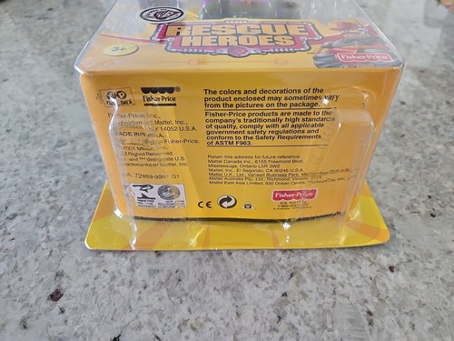 Rescue Heroes Claude Mountain Lion Toy Fisher-Price Sealed Box - Picture 2 of 9