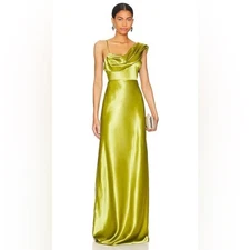 House of Harlow 1960 x Revolve Antonia Gown in Green Size Small Holiday Formal