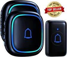 #1 Timbre Inalambrico Timbres De Casa Alarma Para Puerta Sensor Negocio Alerta