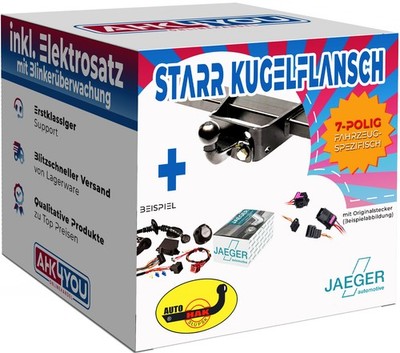 AHK für Nissan Primastar 06-14 Bus Kasten starr + 7-polig E-Satz SPEZ