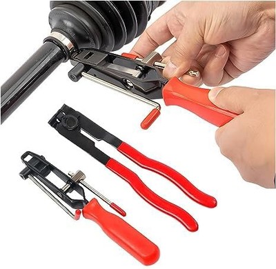 BELOMI Joint CV Boot Clamp Pliers, Ear Banding Tool Kit, Red and Black 
