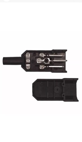 IEC C14 Male Plug Rewirable Power Connector 3Pin IEC-C14 Socket Computer Power - Picture 3 of 5