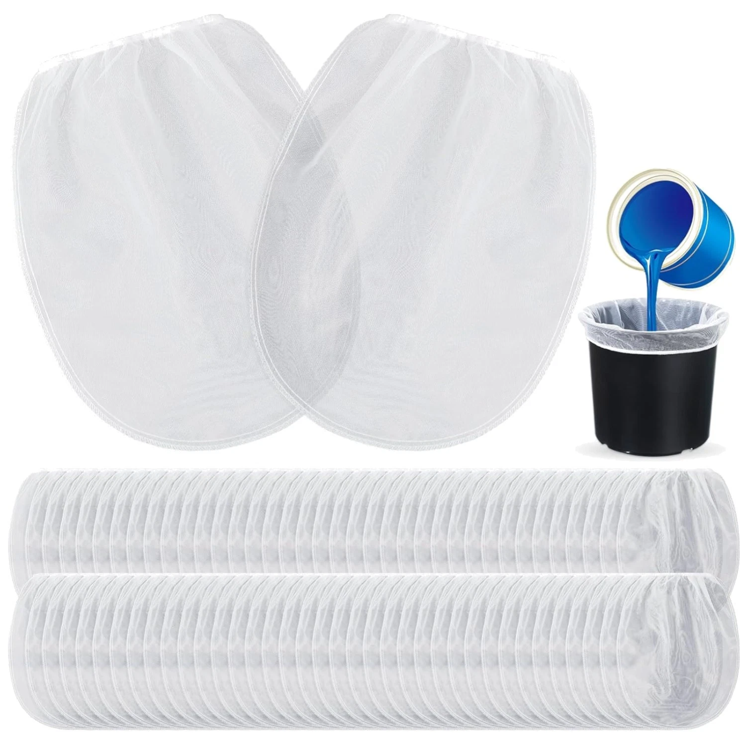Professional Grade Mesh Strainer Bags 120pc - 1 Gallon