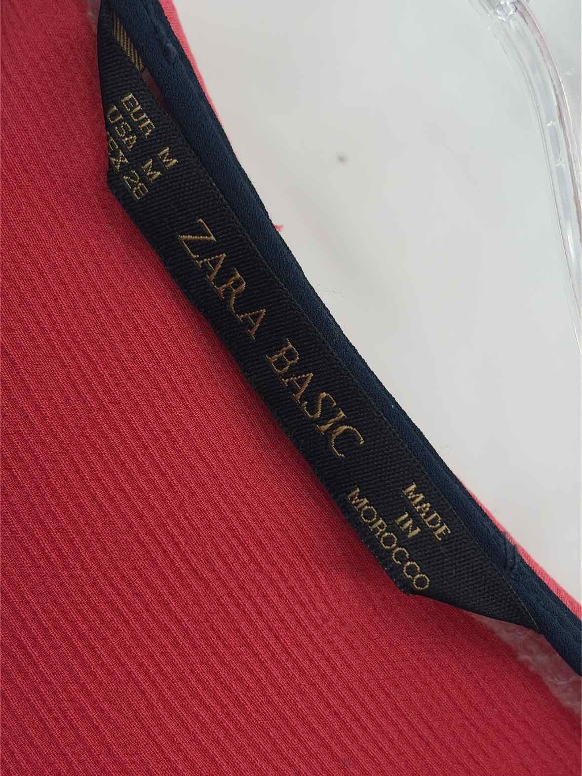 Pre-Owned Zara Basic Pink Size Medium Shift Knee … - image 3