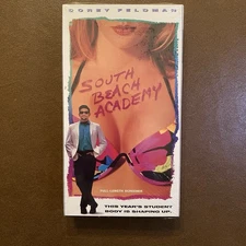 South Beach Academy VHS 1996 Screener Promo Tape Brand New Sealed Corey Feldman