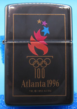 VINTAGE NEW MADE IN USA ATLANTA OLYMPICS XI (1995) CMMEMORATIVE ZIPPO LIGHTER