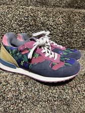 Inkkas Sokoke Jogger Women s 8 Men's 6 Hand Drawn Art Cat Floral Abstract