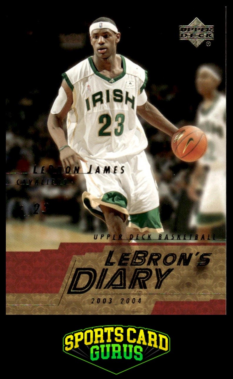 2003-04 Upper Deck #LJ1 LeBron James LeBron's Diary