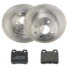 RIDEX Bremsenset Hinten Bremsscheiben Beläge für OPEL Astra F CC (T92)