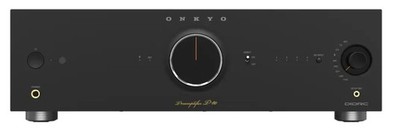 Onkyo P-80 Schwarz | 2-Kanal Streaming Vorverstärker HiFi High-End Hi-RES HDMI