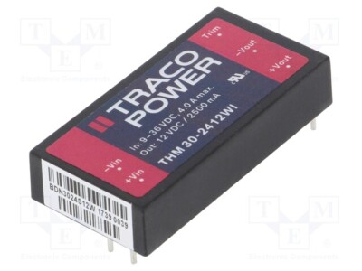 1 Stück, Wandler: DC/DC THM30-2412WI 