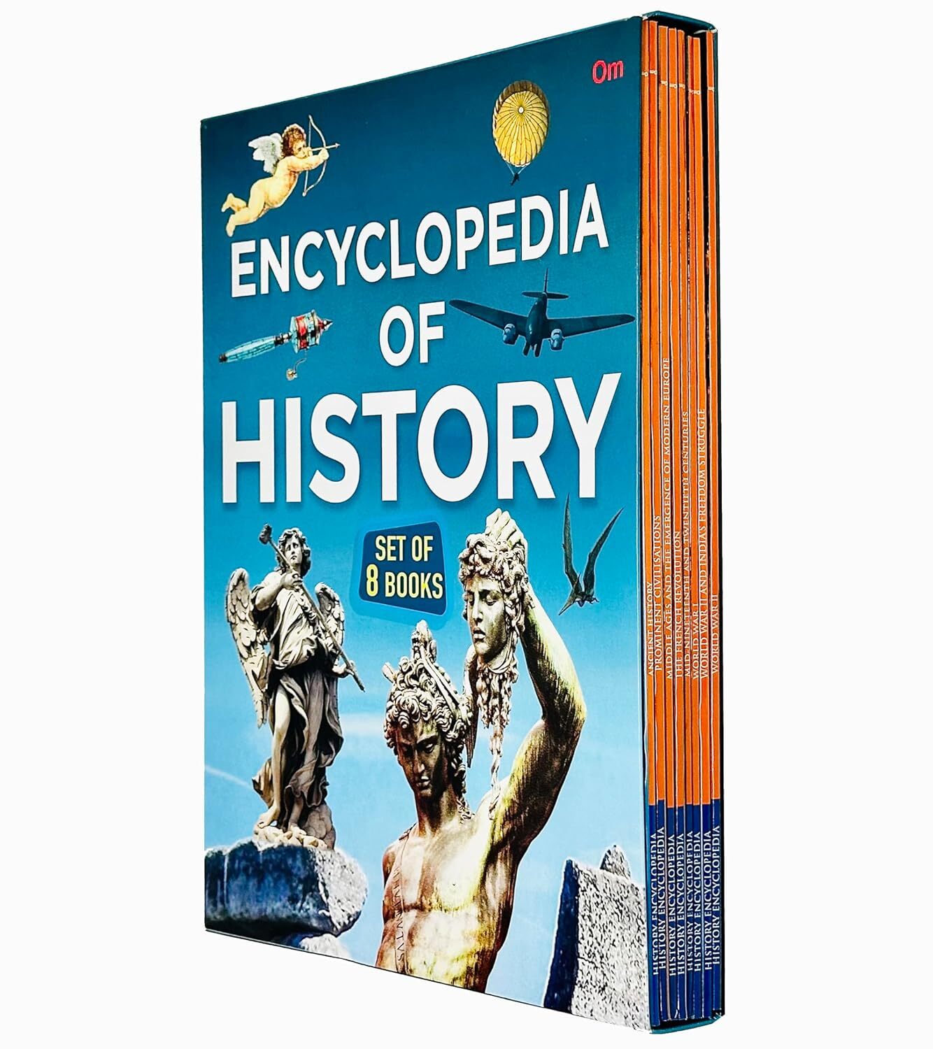 Encyclopedia of History Collection of 8 Books Set World War I, French Revolution - Image 6