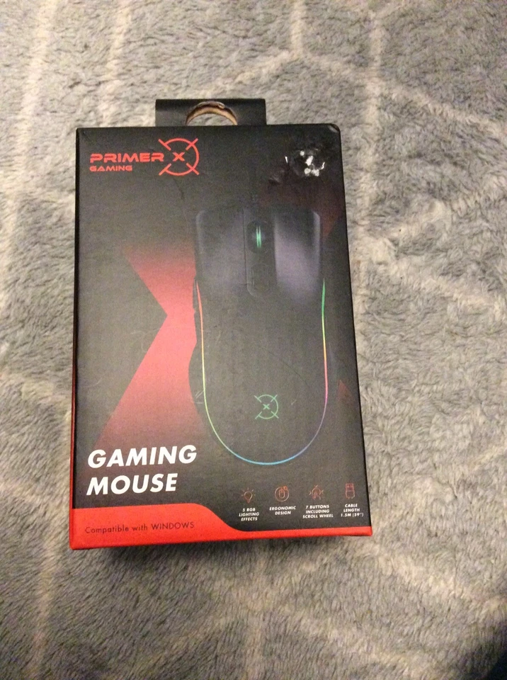 Multicolour LED Backlit Gaming Mouse. 5 Selectable RGB Colour Lighting Effects. - Image 3 of 4