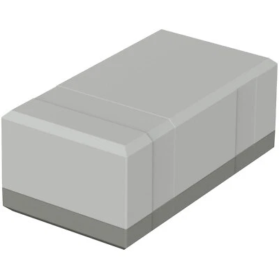 BOPLA 32156002 Élégant Boîtier Électronique Polystyrène Gris-Blanc - Photo 1/2