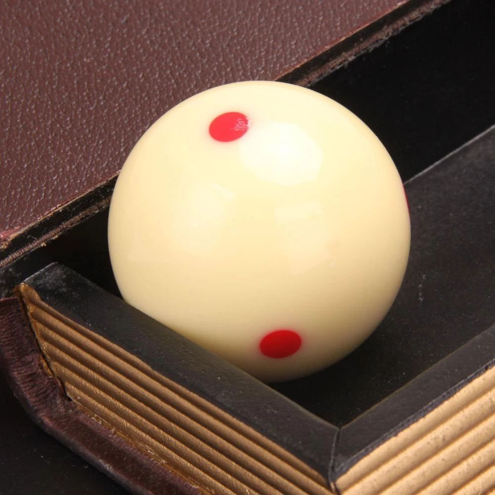 Pool Cue Ball Measle White Pool Snooker Billiard Table Cue Ball Red