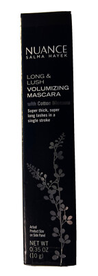 Salma Hayek Nuance Long And Lush Mascara DEEP BLACK #875
