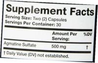 Agmatine Sulfate Supplement, 60 Count Agmatine Sulfate Supplement, 60 Count
