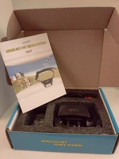 Justpet Wireless Pet Fence SYSTEM JG27 GPS Fence Collar/USB Charger & Cable 
