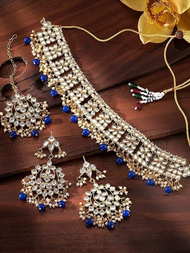 1Traditional Jewellery Kundan Choker 