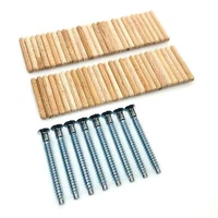 Hardware Kit for IKEA KALLAX 4x4 Shelf 003.601.44 (Screws 104321, Dowels 101339)