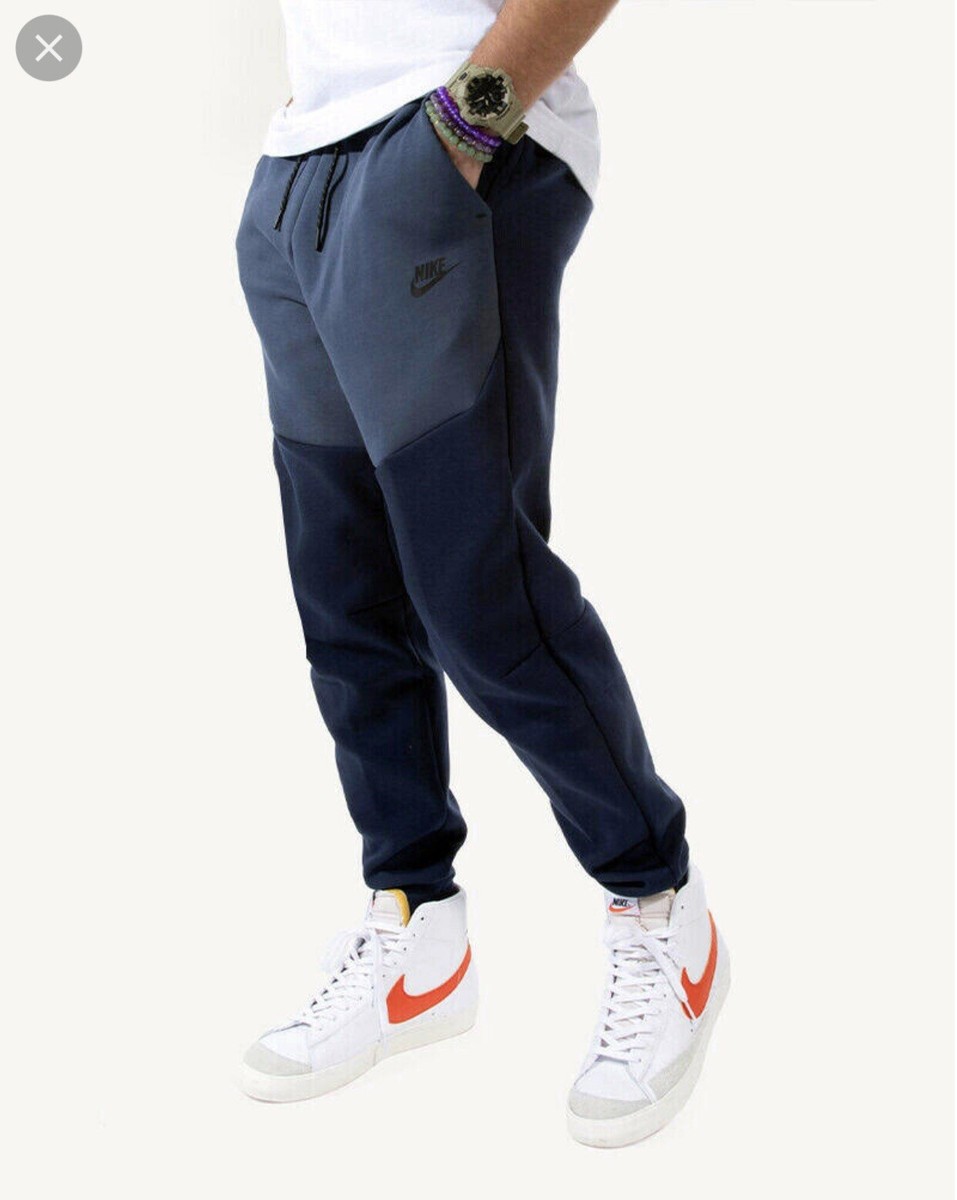 メンズウェア OBSIDIAN Fleece Switching Pants Nike Tech Fleece Clothing Obsidian Navy Hoodie Pants Shorts