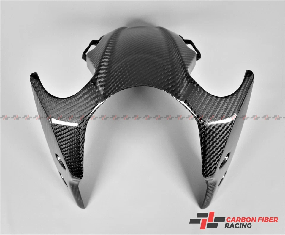 Guardabarros delantero Ducati Hyperstrada 2014 - 100 % fibra de carbono Foto 3 de 4