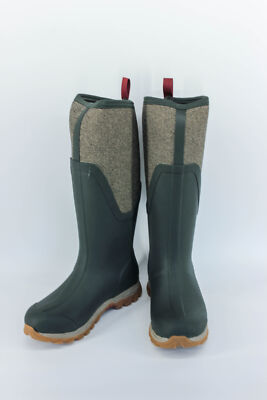 Orignal Muck Womens Arctic Sport II Tall Olive Waterproof Boot Size 9 AS2T-3TW
