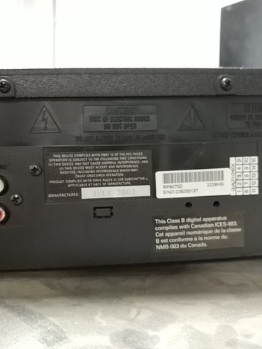 RCA RP-8070D 5-Disc CD Changer - Picture 8 of 9