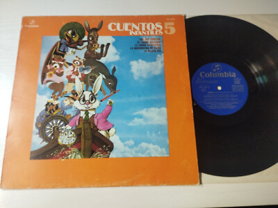 Cuentos Kinder Vol 5 PATITO FEO los dos Hasen 1976 - LP vinyl 12 '' VG/VG