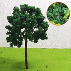 8pcs G Scale 1:25 Geep Green Model Trees Roadside Diorama 14cm Iron Wire D14070