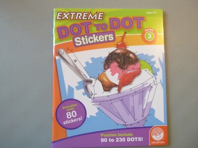 Extreme Dot to Dot Stickers : Book 3 by Mindware