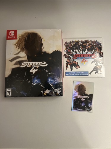 Street Of Rage 4 Switch - Édition Classique Limited Run #65 - Comme Neuf - Collector