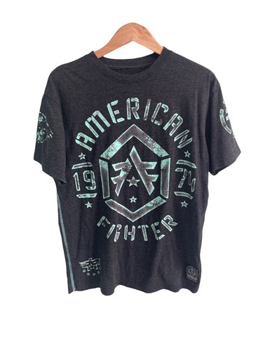 Mint Green Graphic T Shirt Mens Medium 