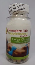 Complete Life Supplements Colon Cleanser Detox All Natural Weight Loss Cleanse