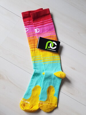 Kompressionsstrümpfe 40 Pro Compression Sport Laufen Socken Crossfit Popsicle
