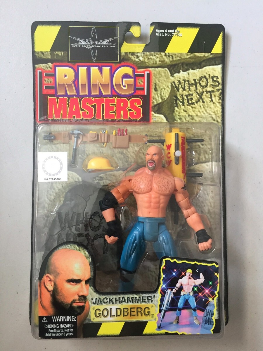 WCW フィギュア ゴールドバーグ‼️ WCW Bill Goldberg Toy Biz Wrestling Figure Classic