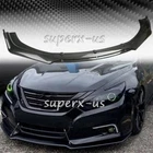 For Nissan Altima 2013-2018 Front Bumper Lip Splitter Spoiler Kit Carbon Fiber