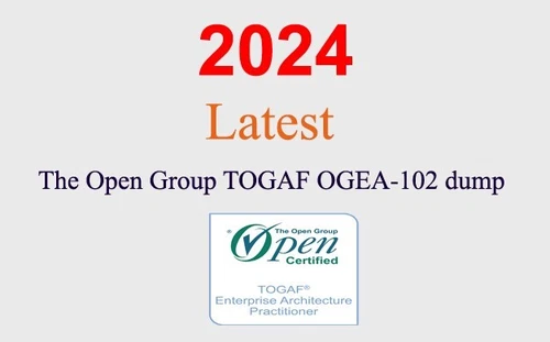 The Open Group TOGAF OGEA-102 dump GUARANTEED (1 month update)