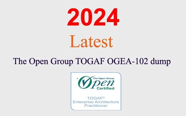 The Open Group TOGAF OGEA-102 Dump GARANTIERT (1 Monat Update)