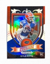 Kyle Pitts ~ 2021 Panini Prizm Draft ~ Crusade Rookie Red White Blue