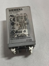 SIEMENS 3TX7115-5DB03C PLUG IN RELAY 8 PINS 12VDC COIL 16A NNB